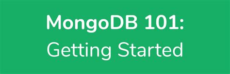 mongmong101|Free MongoDB Course for Beginners .